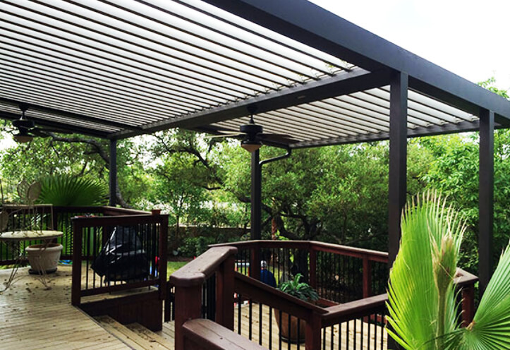 Louvered Patio Cover